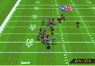 Скриншот игры NFL Quarterback Club